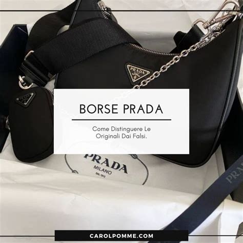 come riconoscere una borsa prada originale|Guida a: come autenticare il tuo Prada b.